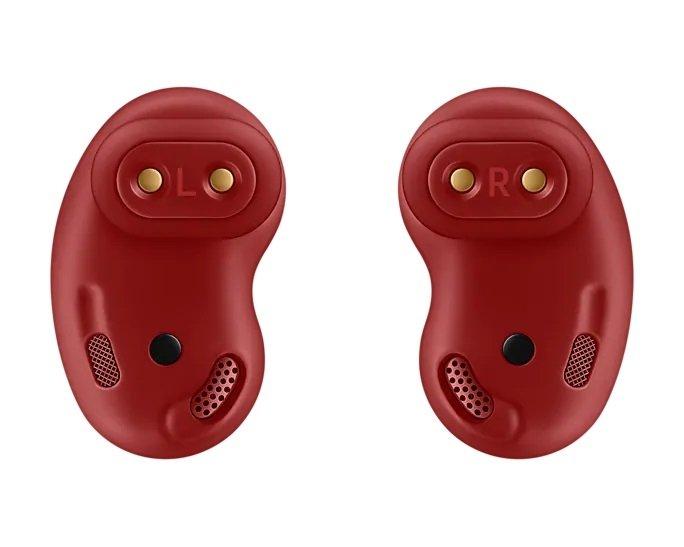 سماعات سامسونج جالاكسي بادز لايف اللاسلكية – أحمر (SM-R180NZRAMEA)