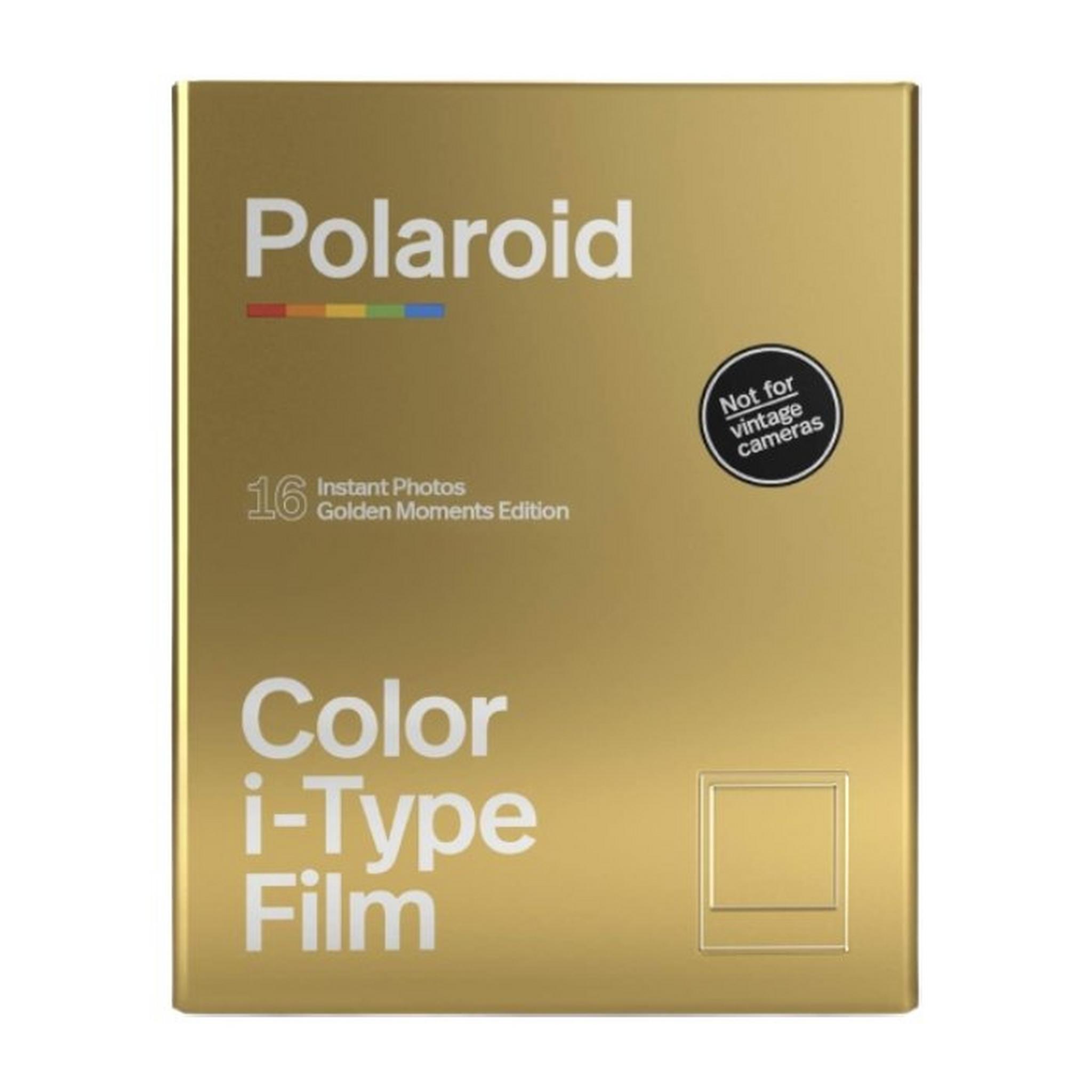 Polaroid Color i-Type Instant Film - Golden Moments Edition - Double Pack