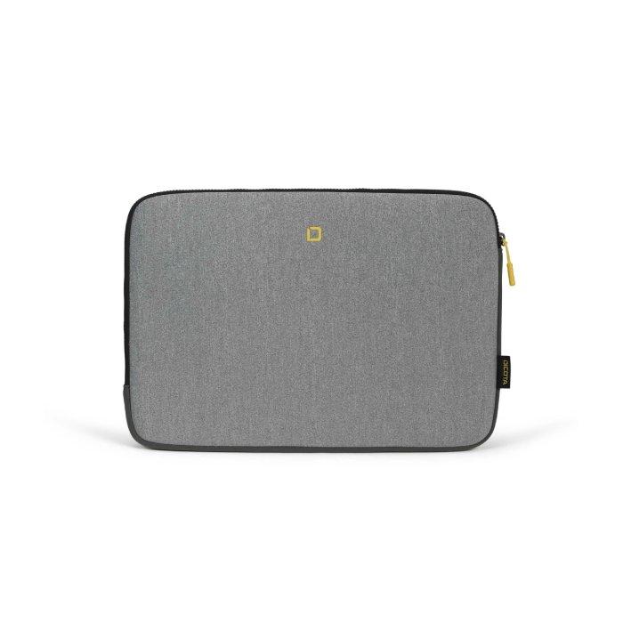 Dicota Skin Flow for 13-14.1" Laptop - Grey & Yellow