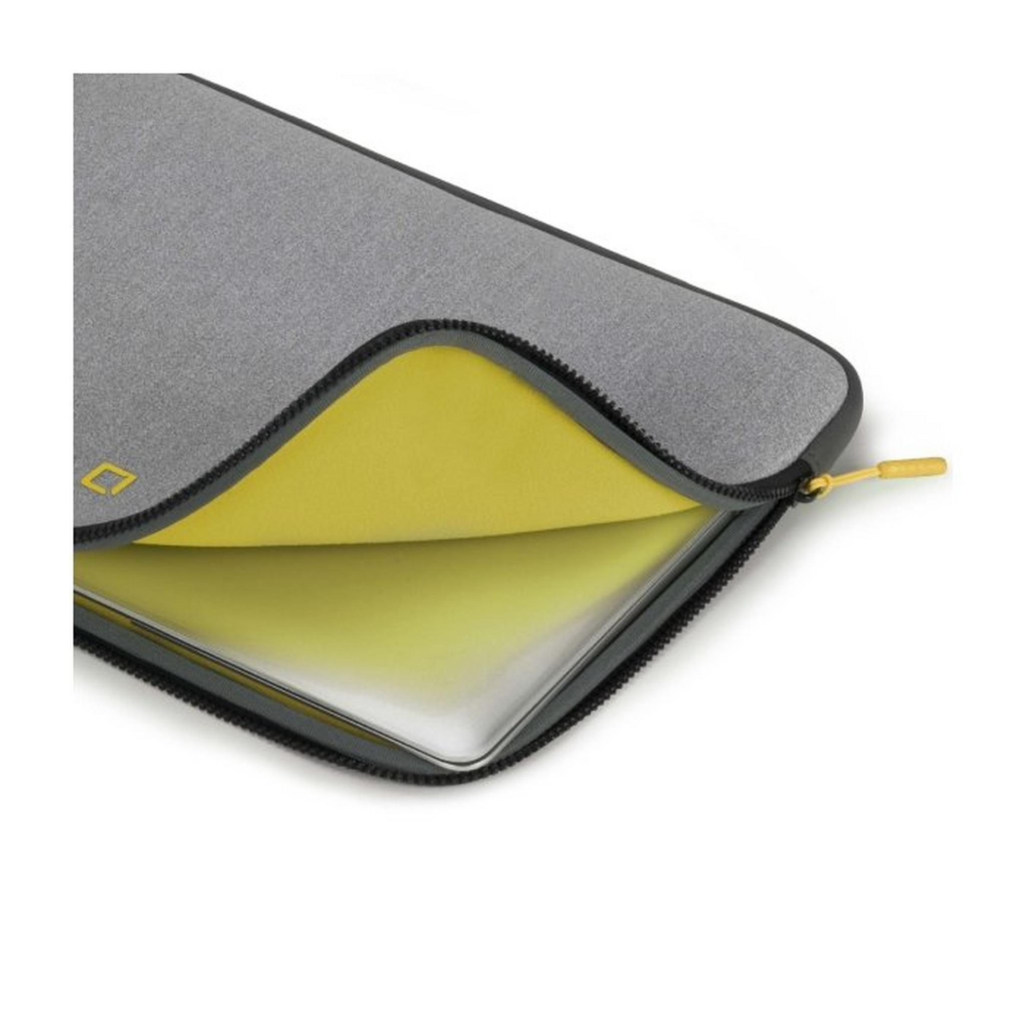 Dicota Skin Flow for 13-14.1" Laptop - Grey & Yellow