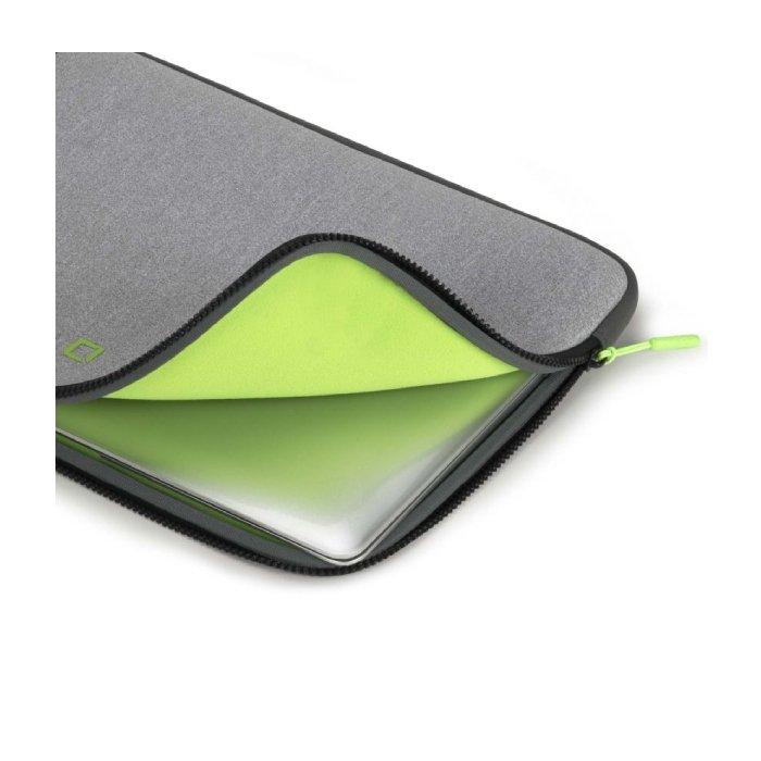 Dicota Skin Flow for 13-14.1" Laptop - Grey & Green