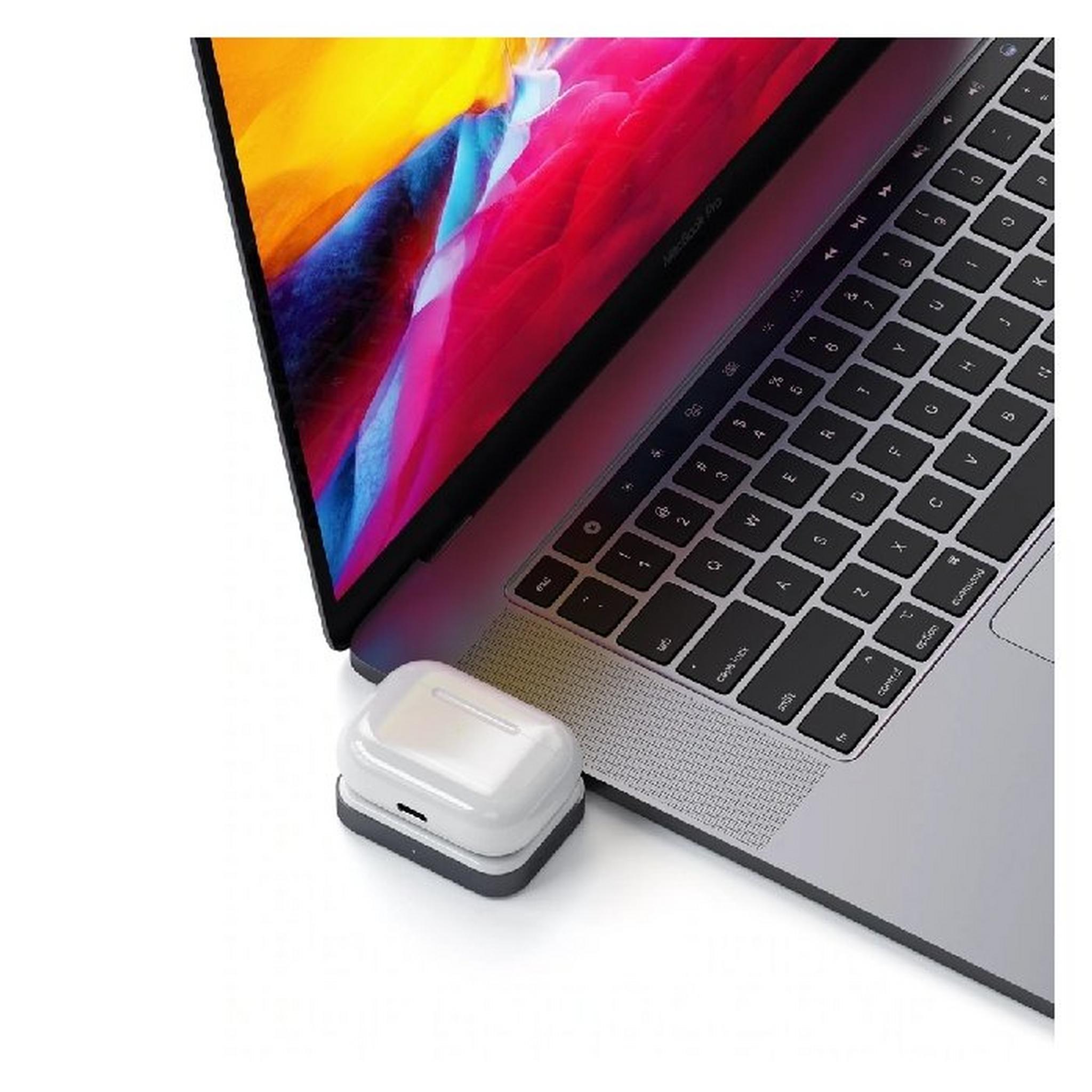 Satechi USB-C Wireless Charging Dock for Airpods  - Space Grey