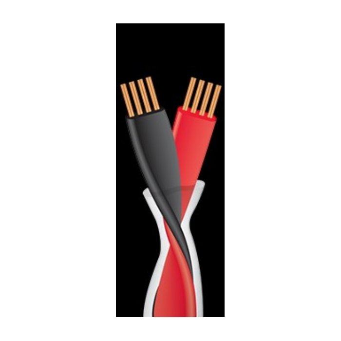 WireWorld Helicon 16 OFC, 16 AWG Speaker Cable Spade – 2m