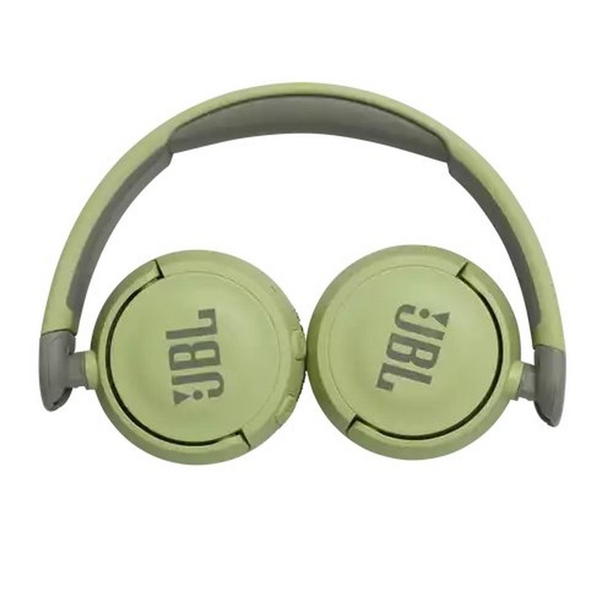 سماعة رأس الاطفال اللاسلكية من جي بي ال - أخضر  (JR310BT)