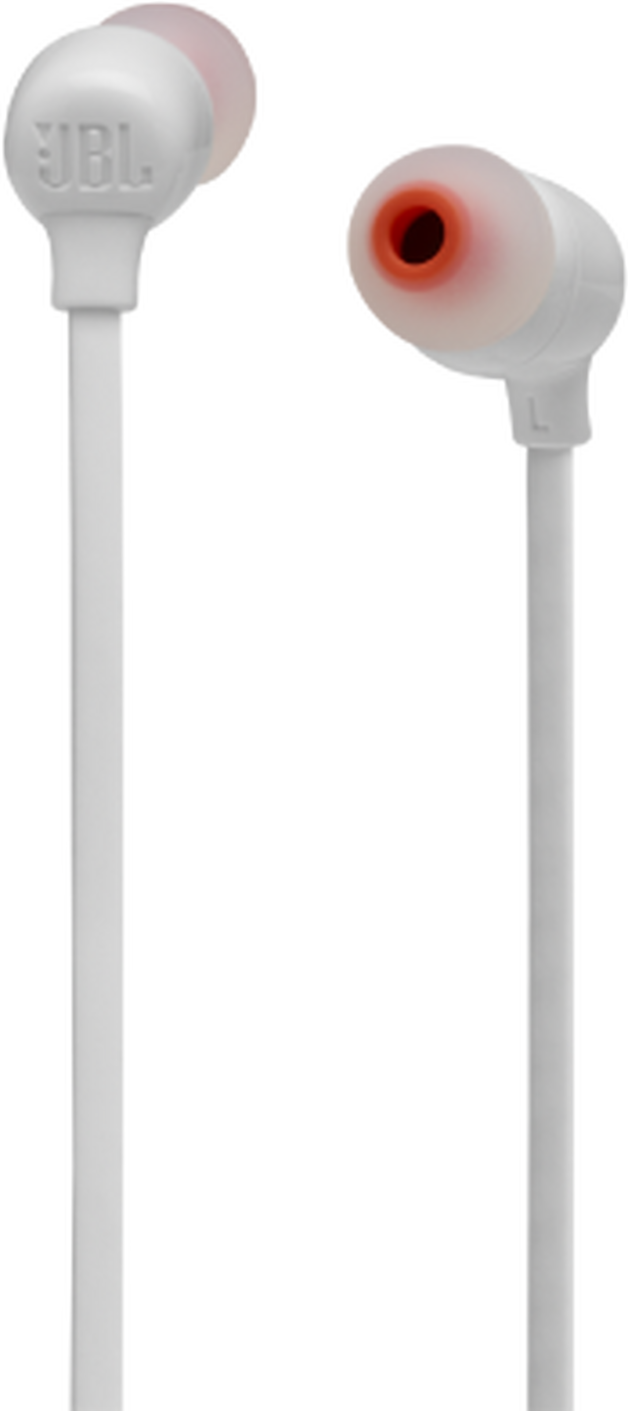 سماعة الرأس جي بي إل اللاسلكية داخل الأذن (JBL TUNE125BT) - أبيض