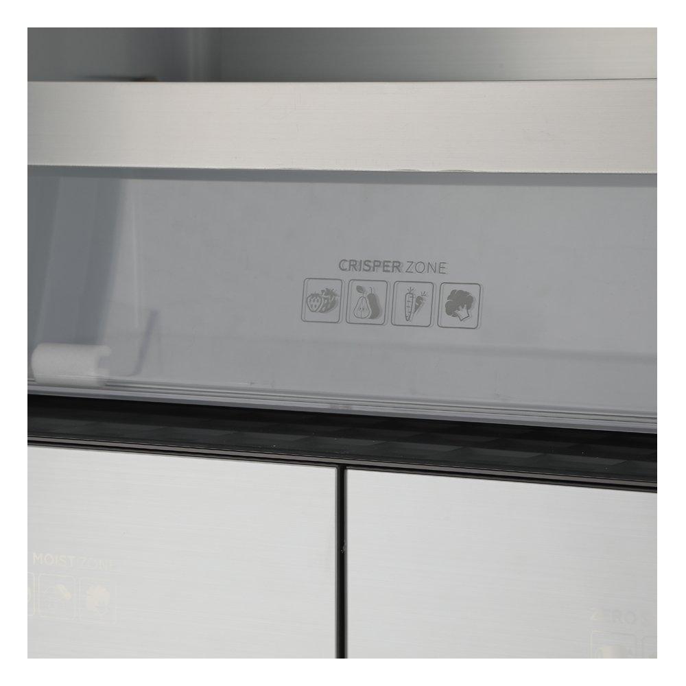 ثلاجة بأربعة أبواب من ونسا، 22 قدم مكعب، 620 لتر، WRFG-620-DGLC82 -أزرق