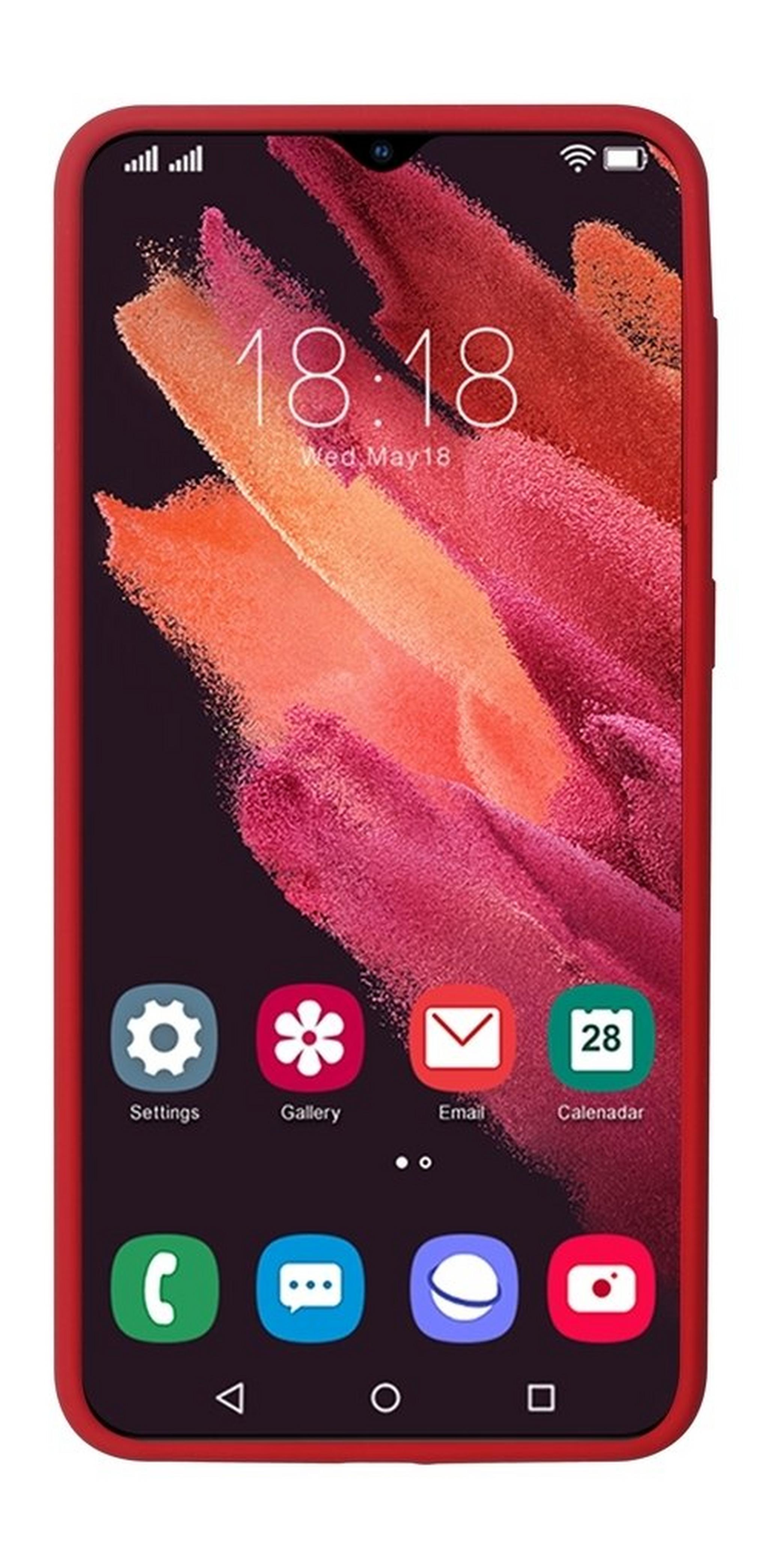 EQ Classic Silicone Case for Samsung Galaxy S21 Plus - Red