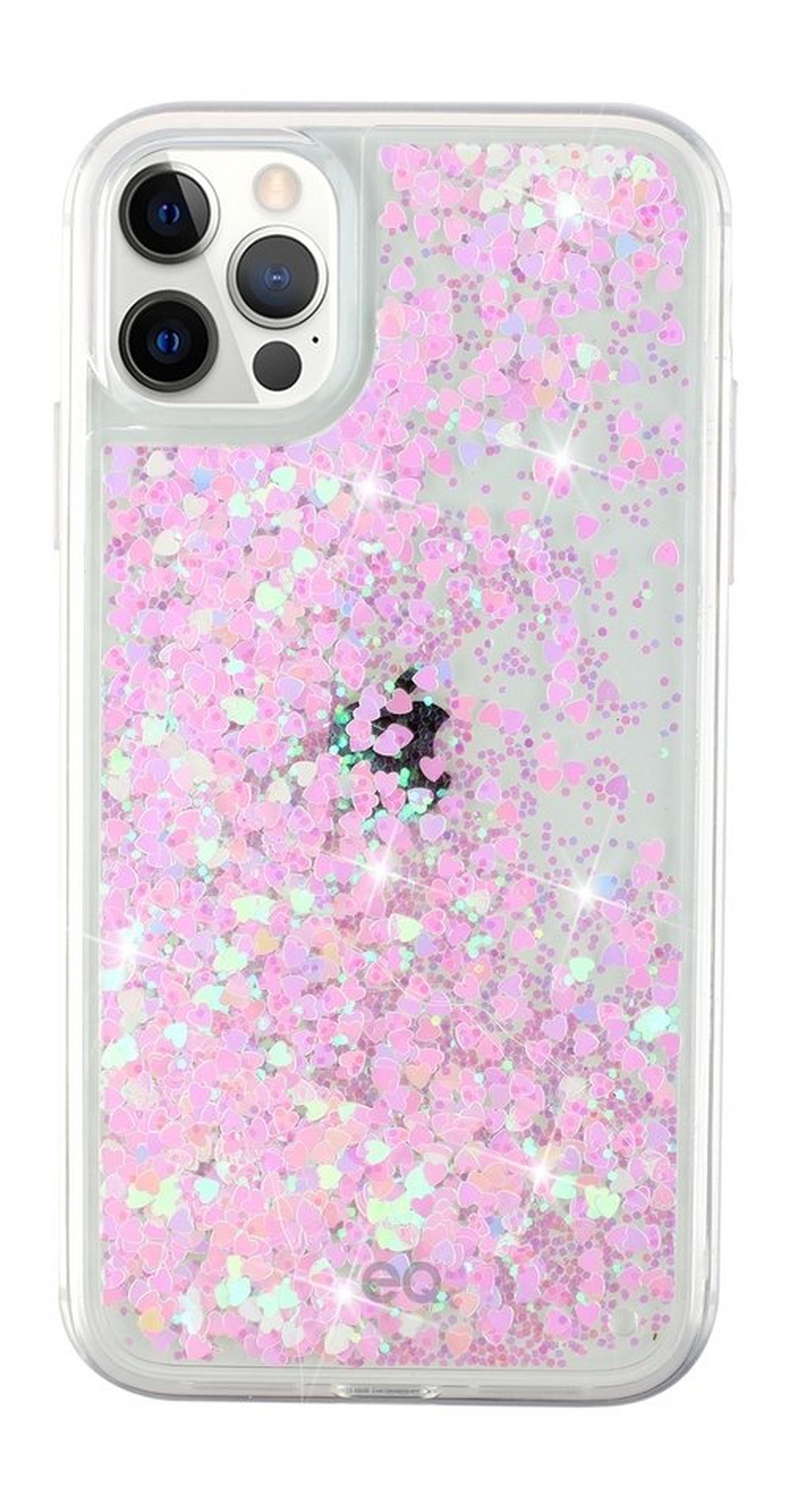 EQ Quicksand Case for iPhone 12/12 Pro - Pink