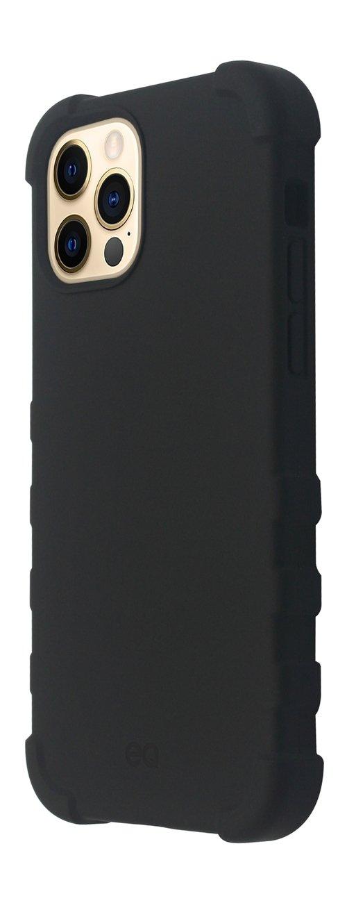 EQ Rugged Silicone Case for iPhone 12/12 Pro - Black