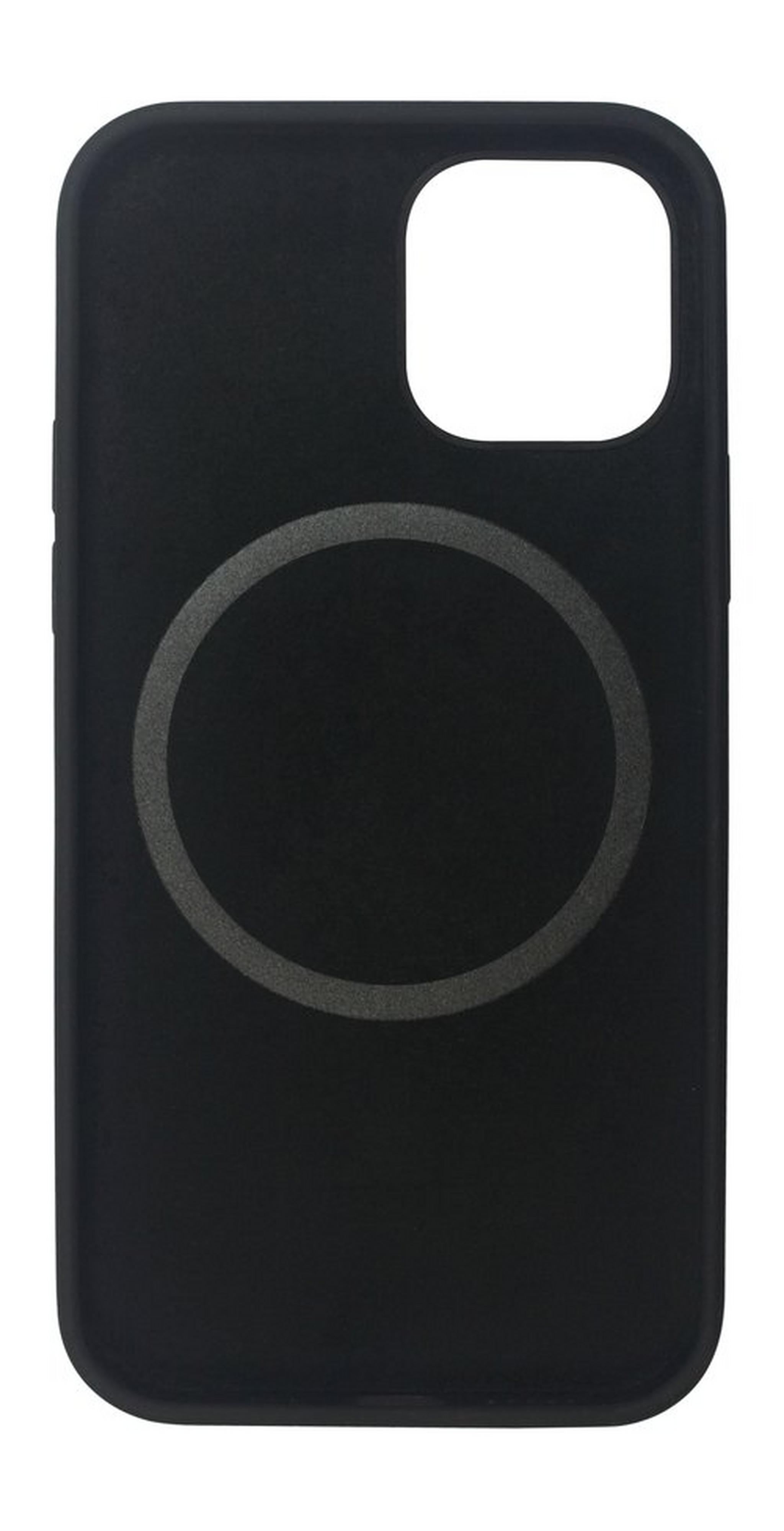 EQ Magsafe Silicone Case for iPhone 12/12 Pro - Black