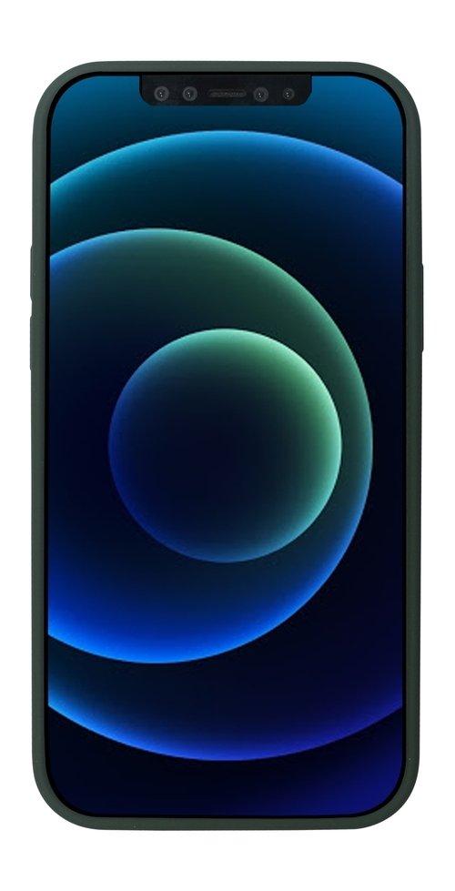 غطاء حماية ماج سيف من السيليكون لآيفون 12\12 برو من أي كيو - أخضر