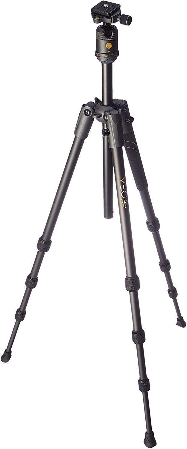 حامل كاميرا  VEO 2S 204AB من الألومنيوم للسفر / مع طقم رأس كروي من فانجارد