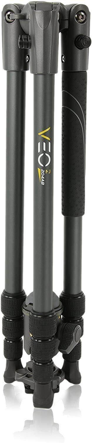 حامل كاميرا  VEO 2S 204AB من الألومنيوم للسفر / مع طقم رأس كروي من فانجارد