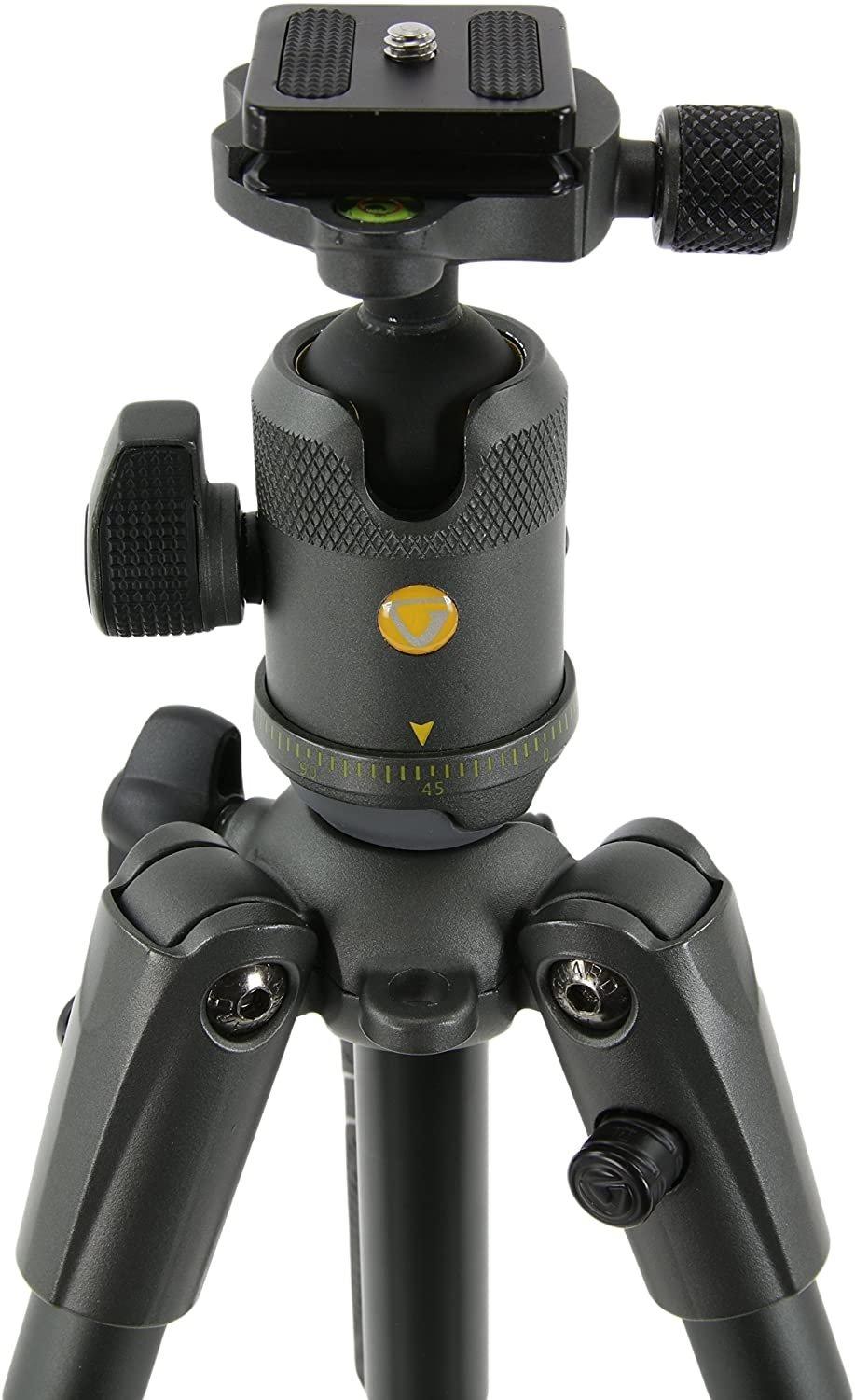 حامل كاميرا  VEO 2S 204AB من الألومنيوم للسفر / مع طقم رأس كروي من فانجارد