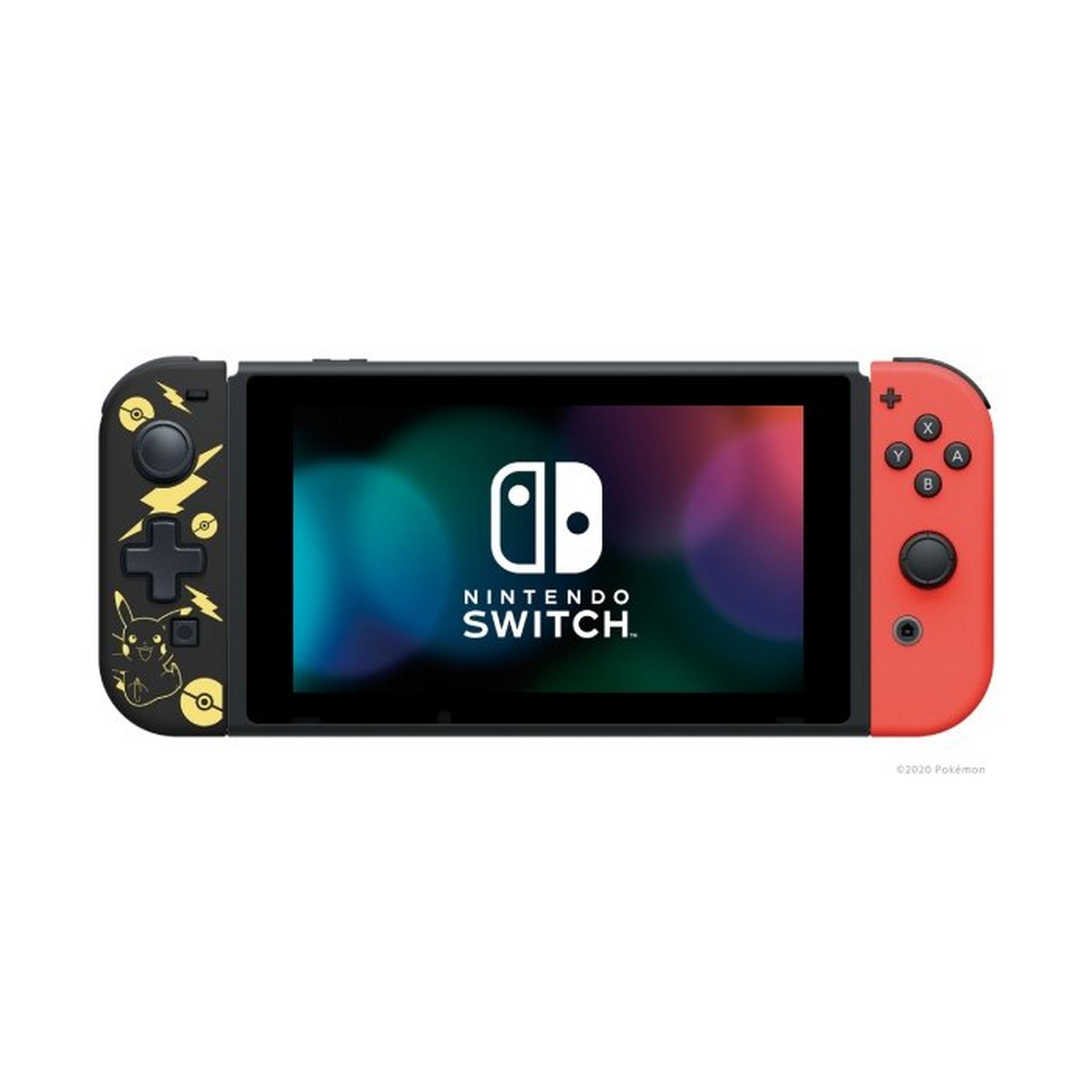 Hori Nintendo Switch D-Pad Controller  - Pikachu Black & Golden Edition