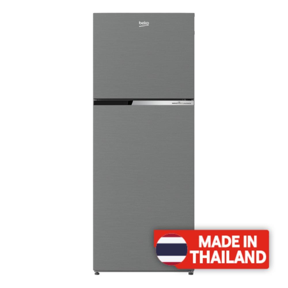Buy Beko top mount refrigerator, 14. 4cft, 409-liters, rdnt401xs - silver in Kuwait