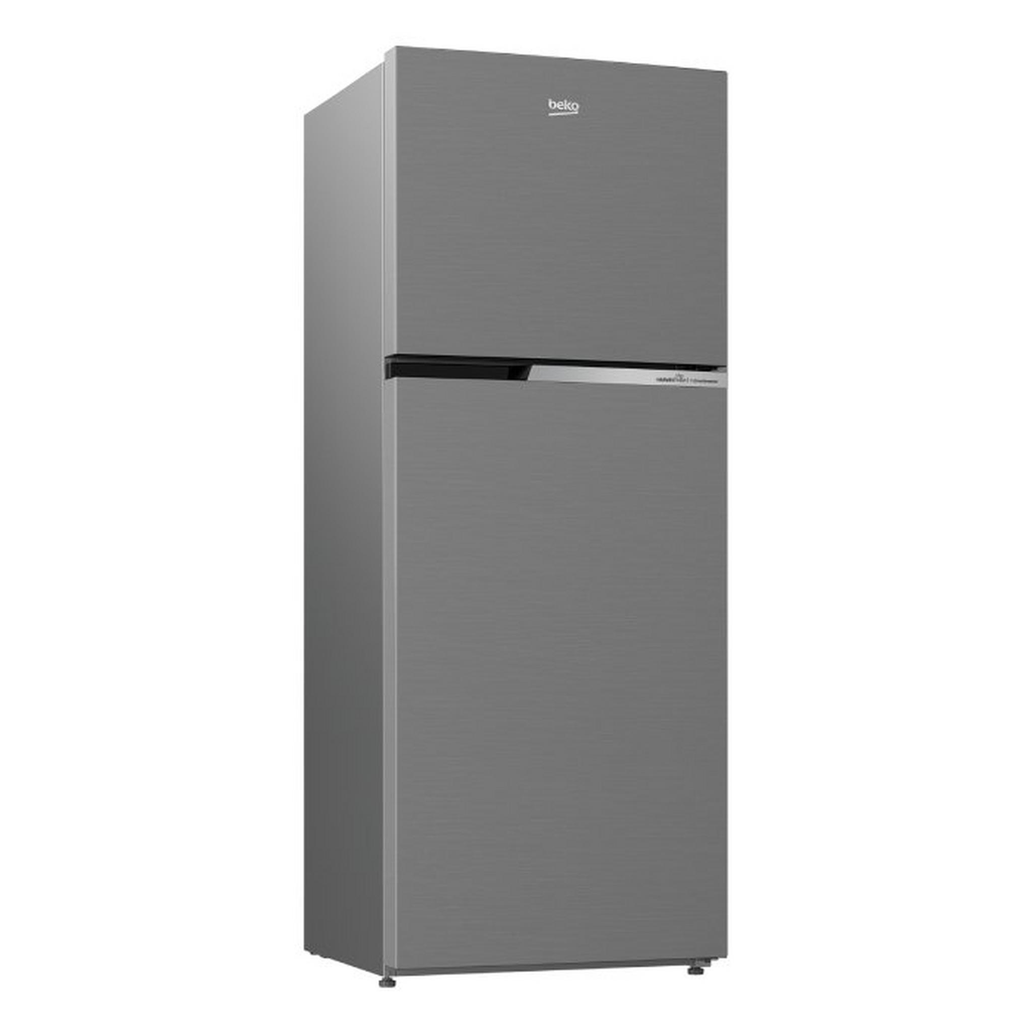 Beko Top Mount Refrigerator, 14.4CFT, 409-Liters, RDNT401XS - Silver