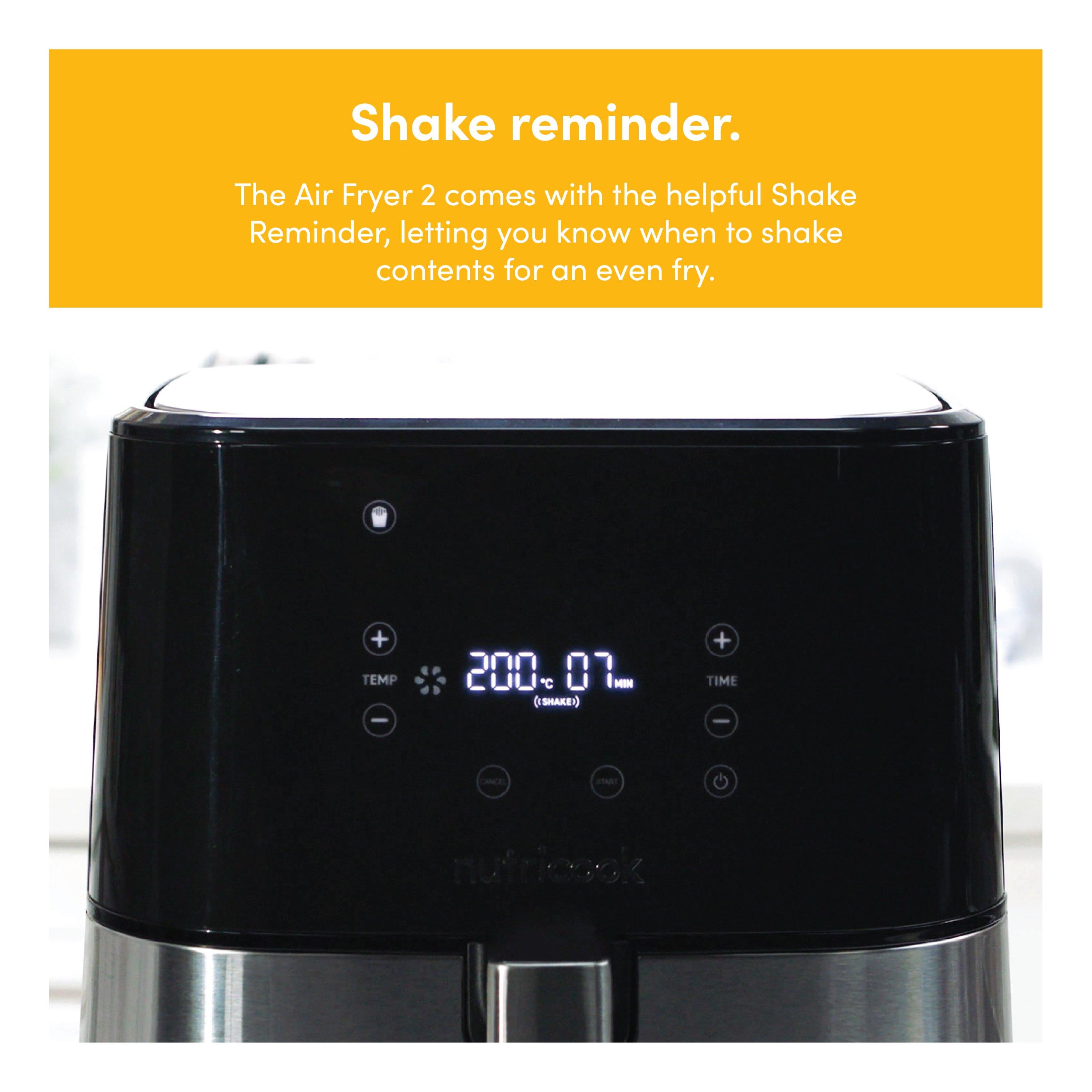 Nutricook Air Fryer, 1700W, 5.5L, NC-AF205 - Black