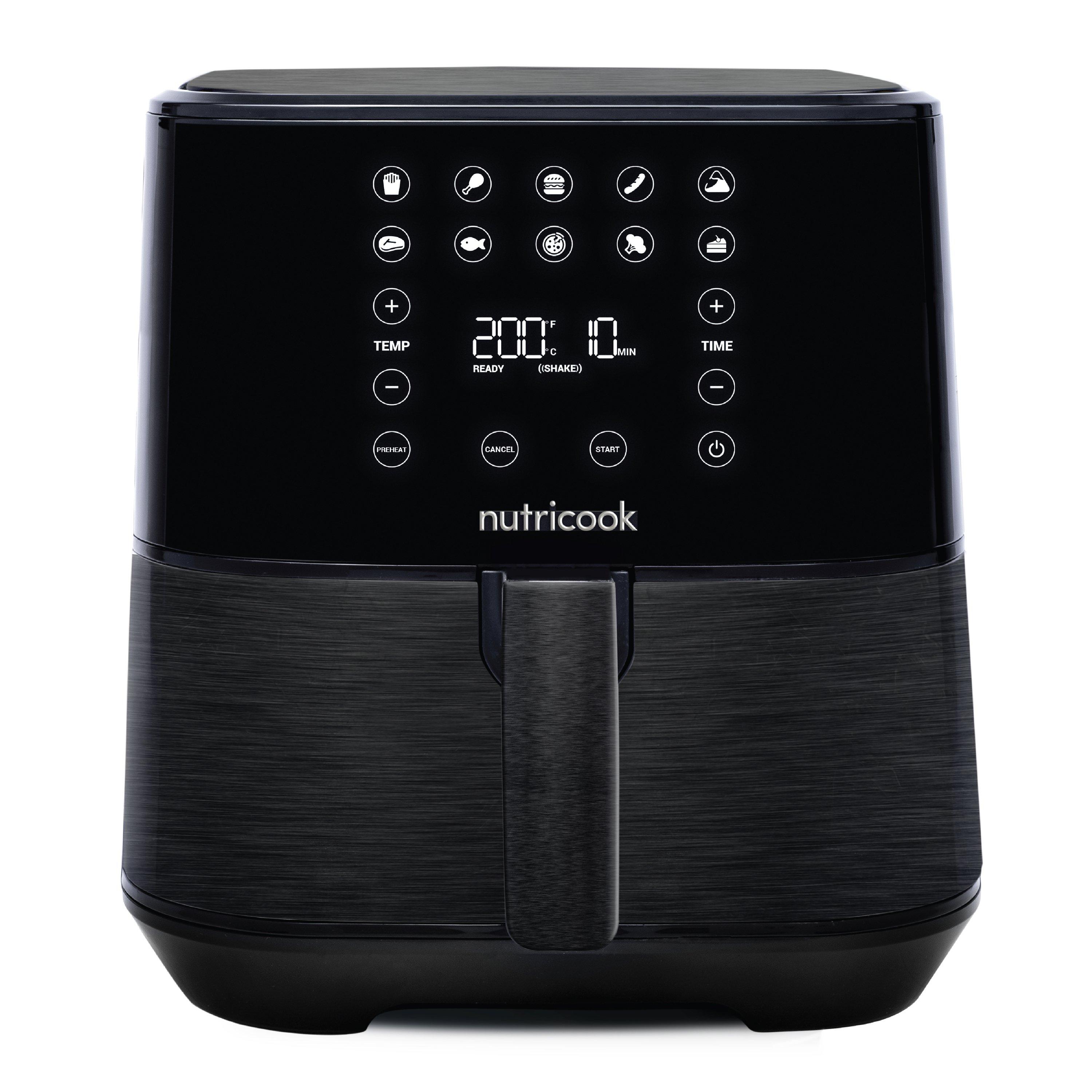 Buy Nutricook air fryer, 1700w, 5. 5 l, nc-af205k - black in Kuwait