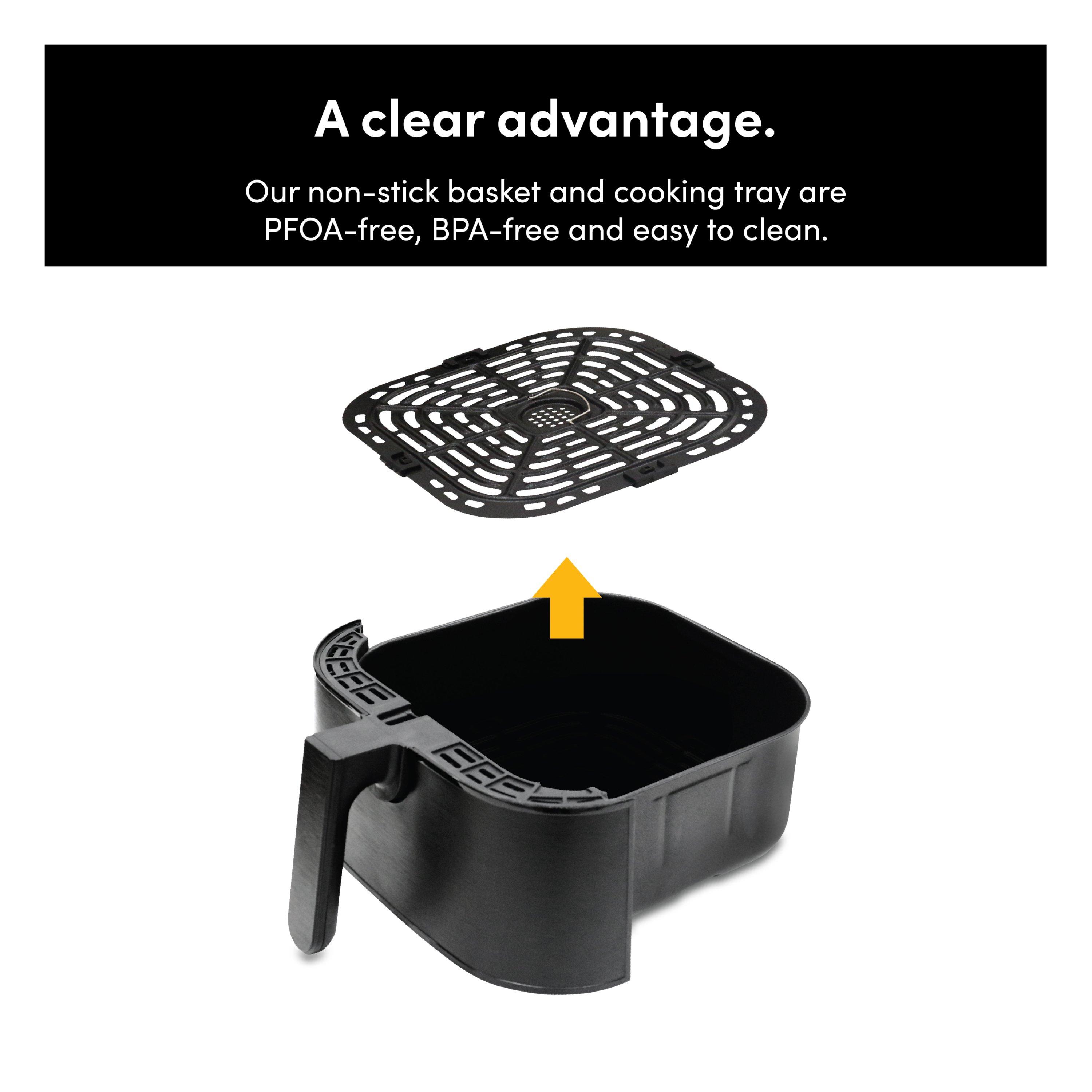 Nutricook Air Fryer, 1700W, 5.5 L, NC-AF205K - Black