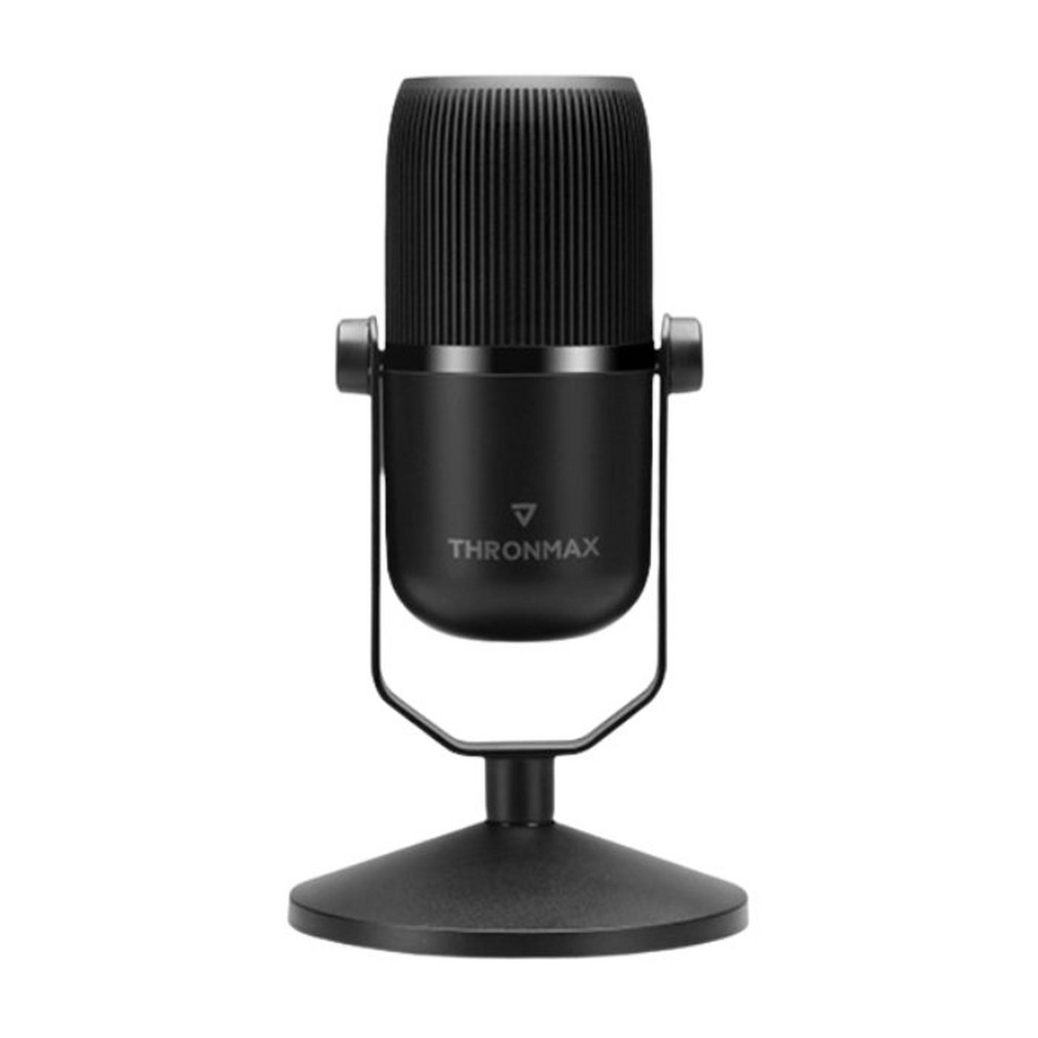 Thronmax MDrill Zero Plus USB Streaming Microphone - Jet Black