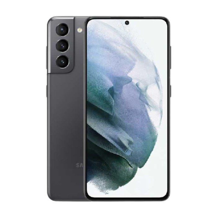 هاتف سامسونج جالاكسي اس 21  (S21) بسعة 128 جيجابايت وتقنية 5 جي - رمادي
