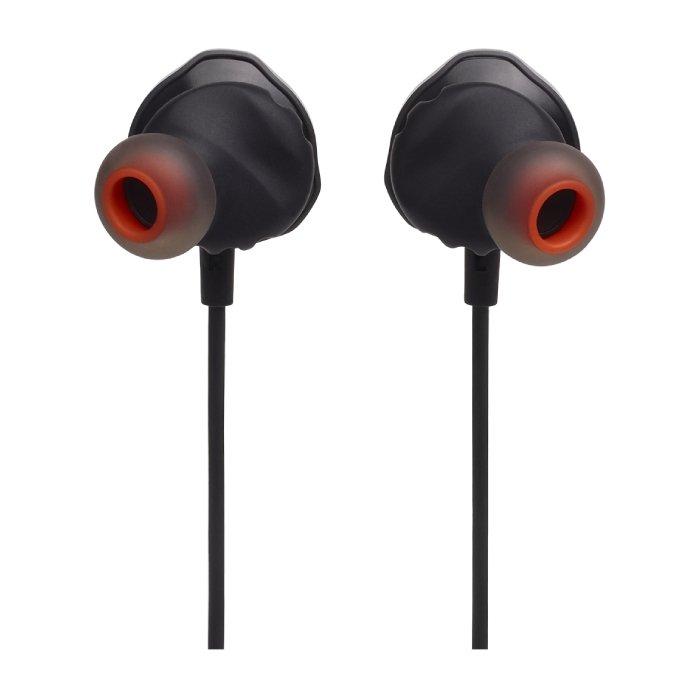 JBL Wired In-Ear Earphone w/Mic (JBLQUANTUM50BLK) - Black