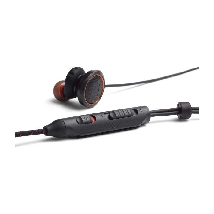 JBL Wired In-Ear Earphone w/Mic (JBLQUANTUM50BLK) - Black