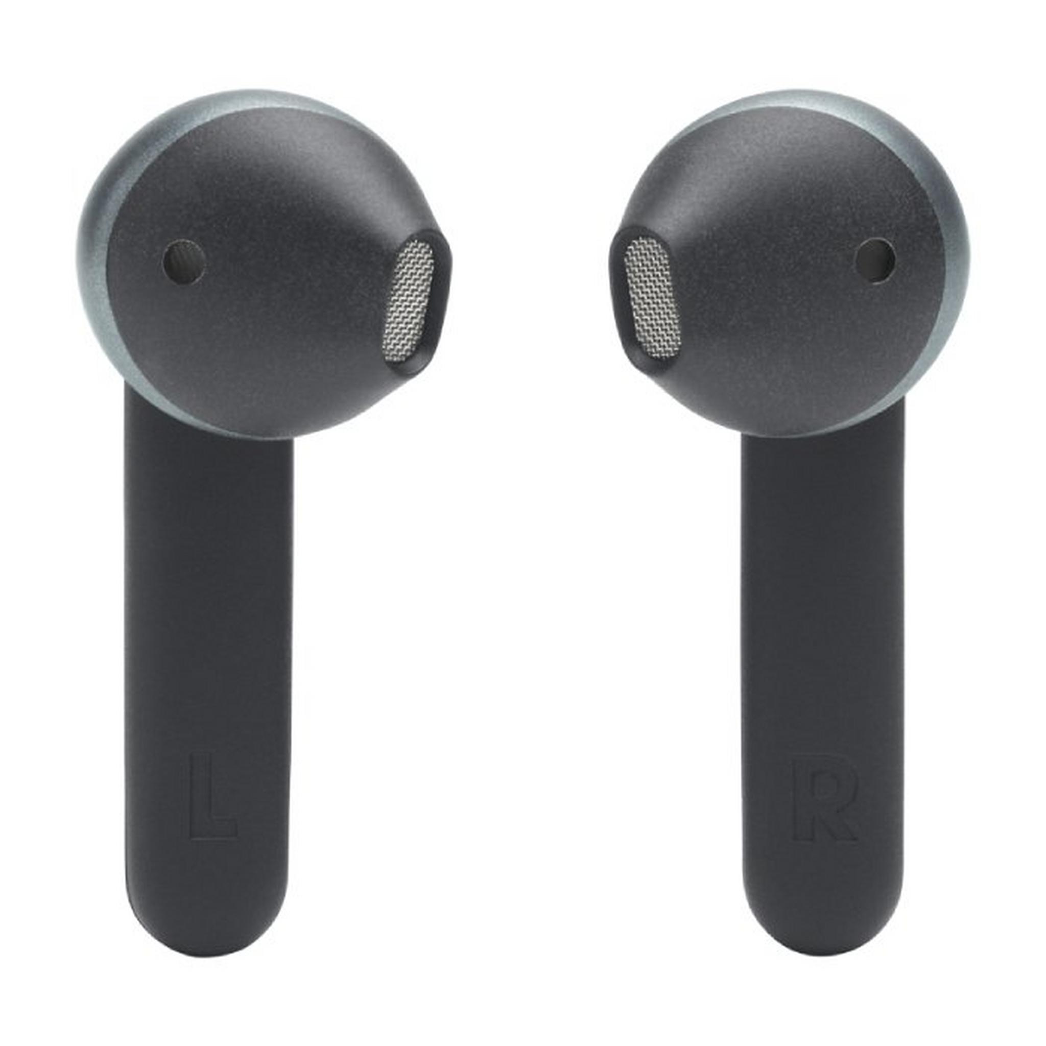 JBL True Wireless Earbuds (JBL T225TWS) - Black