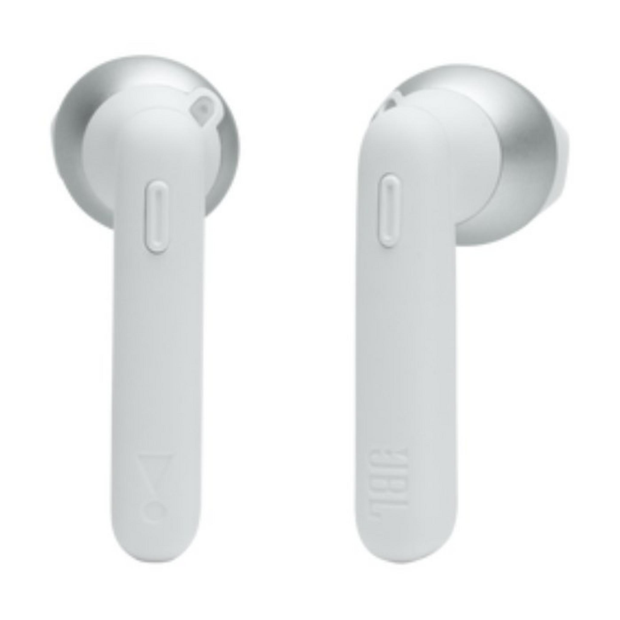 JBL True Wireless Earbuds (JBL T225TWS) - White
