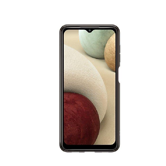 غطاء الحماية الخلفي الشفاف لسامسونج جالاكسي أيه 12 (QA125TB)  - أسود