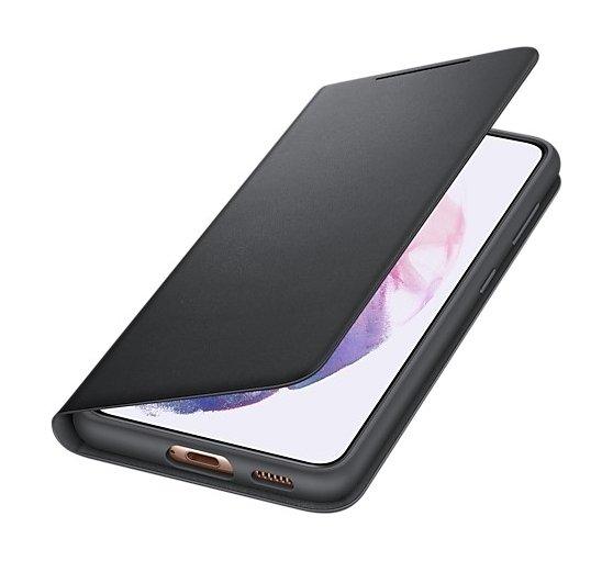 غطاء الحماية  الذكاء لسامسونج جالاكسي أس21 مع LED View (NG991PB)  - أسود