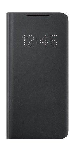 غطاء الحماية الذكي لسامسونج جالاكسي أس21+ مع LED View (NG996PB)  - أسود