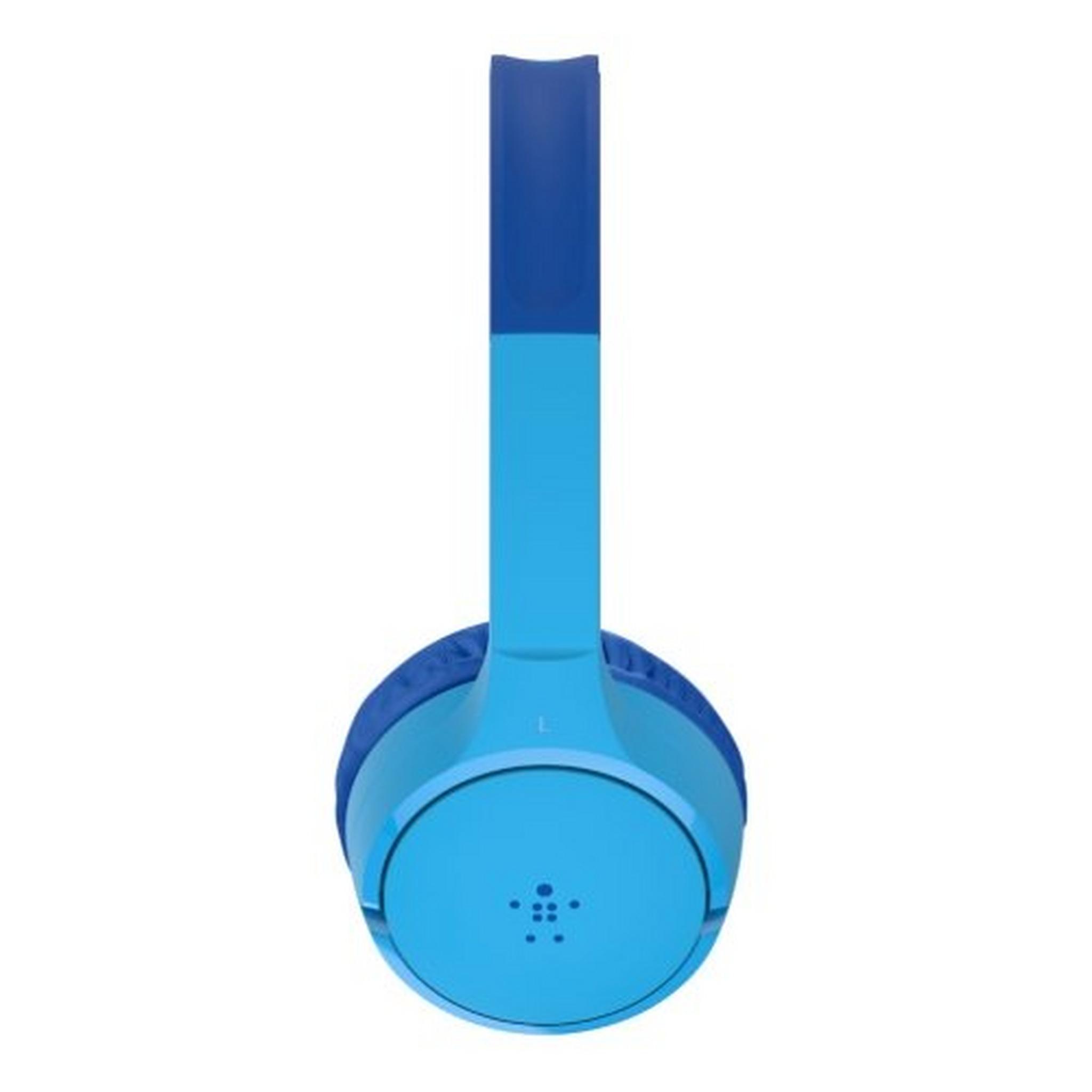 Belkin SoundForm Mini Wireless On-Ear Kids Headphones - Blue