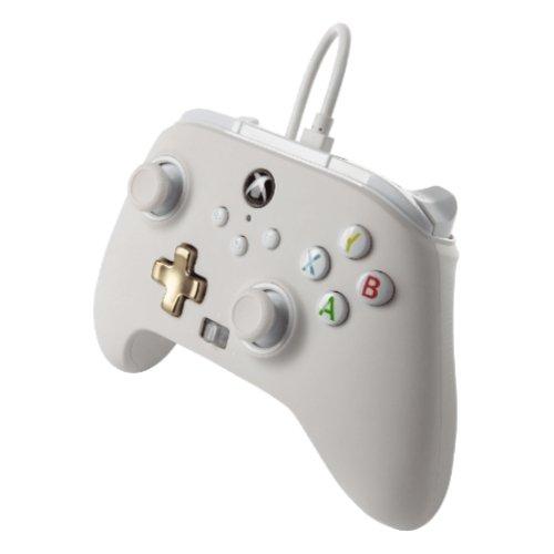 يد تحكم سلكية لأجهزة اكس بوكس  سيريز اكس | اس من باورآي - أبيض