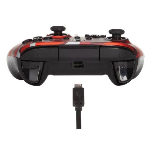 PowerA Enhanced Xbox Series X|S Wired Controller - Metallic Camo Red