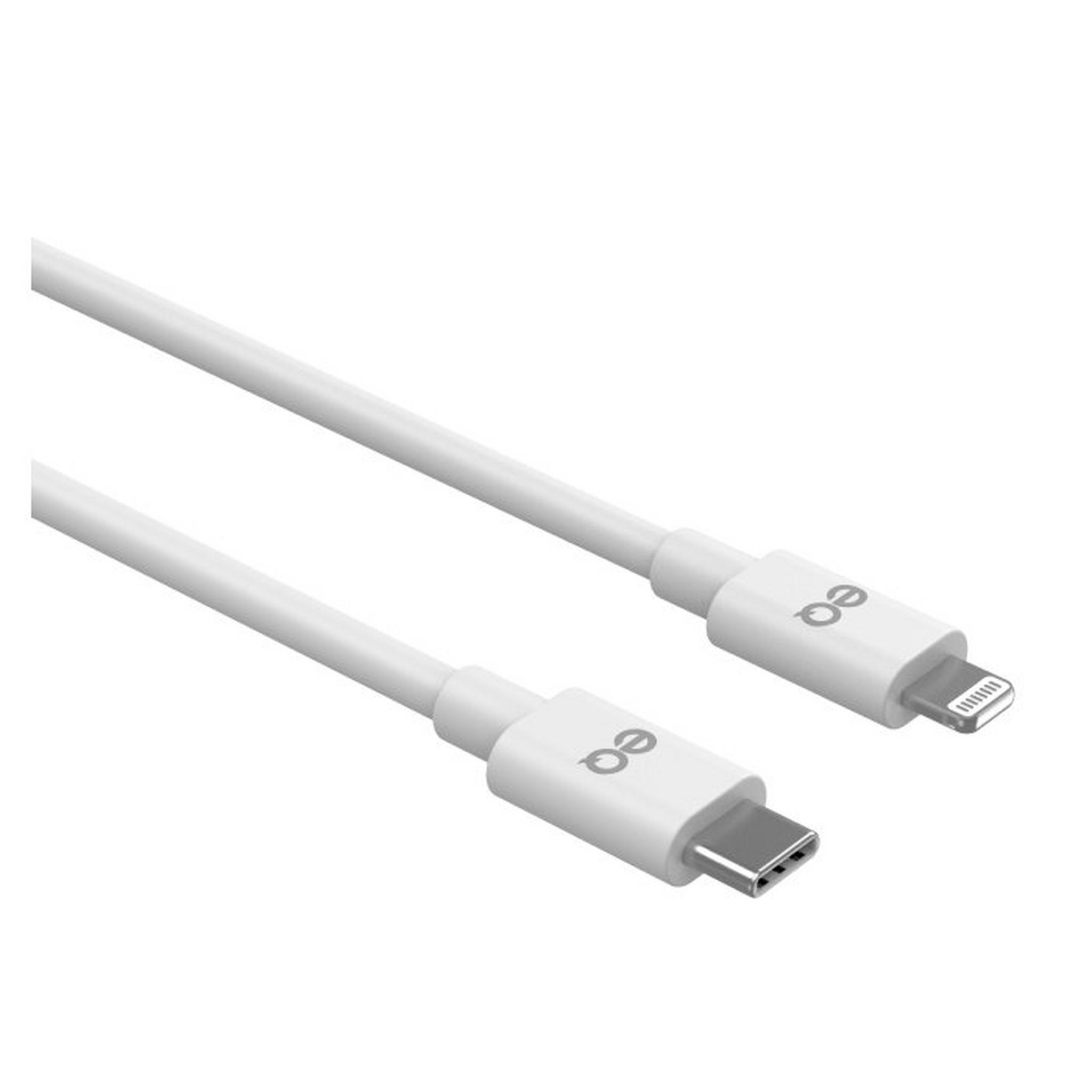 EQ Type-C to Lightning 1M Cable - White