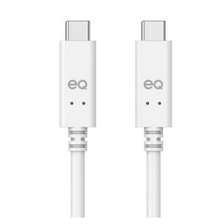 Buy Eq gen 1 type-c to c 1m cable - white in Kuwait