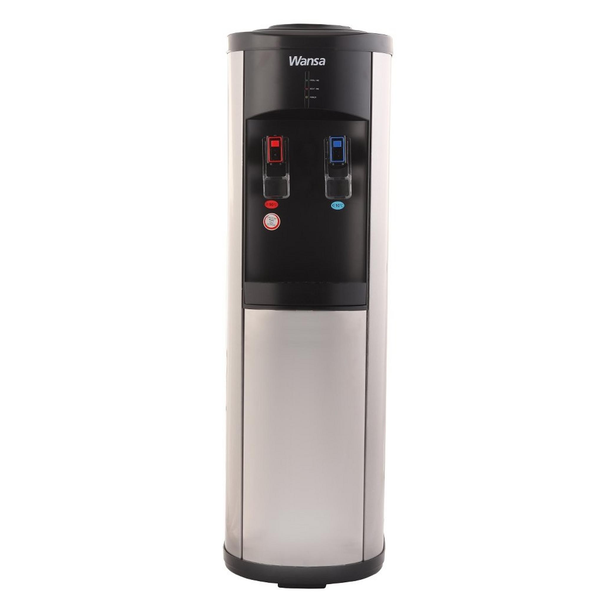 Wansa Water Dispenser (WWD2FSSBC1) - Black/Silver