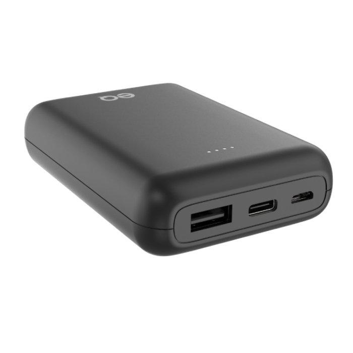 EQ 20W, 10000mAh Power Bank (EQ-PW217C) - Black