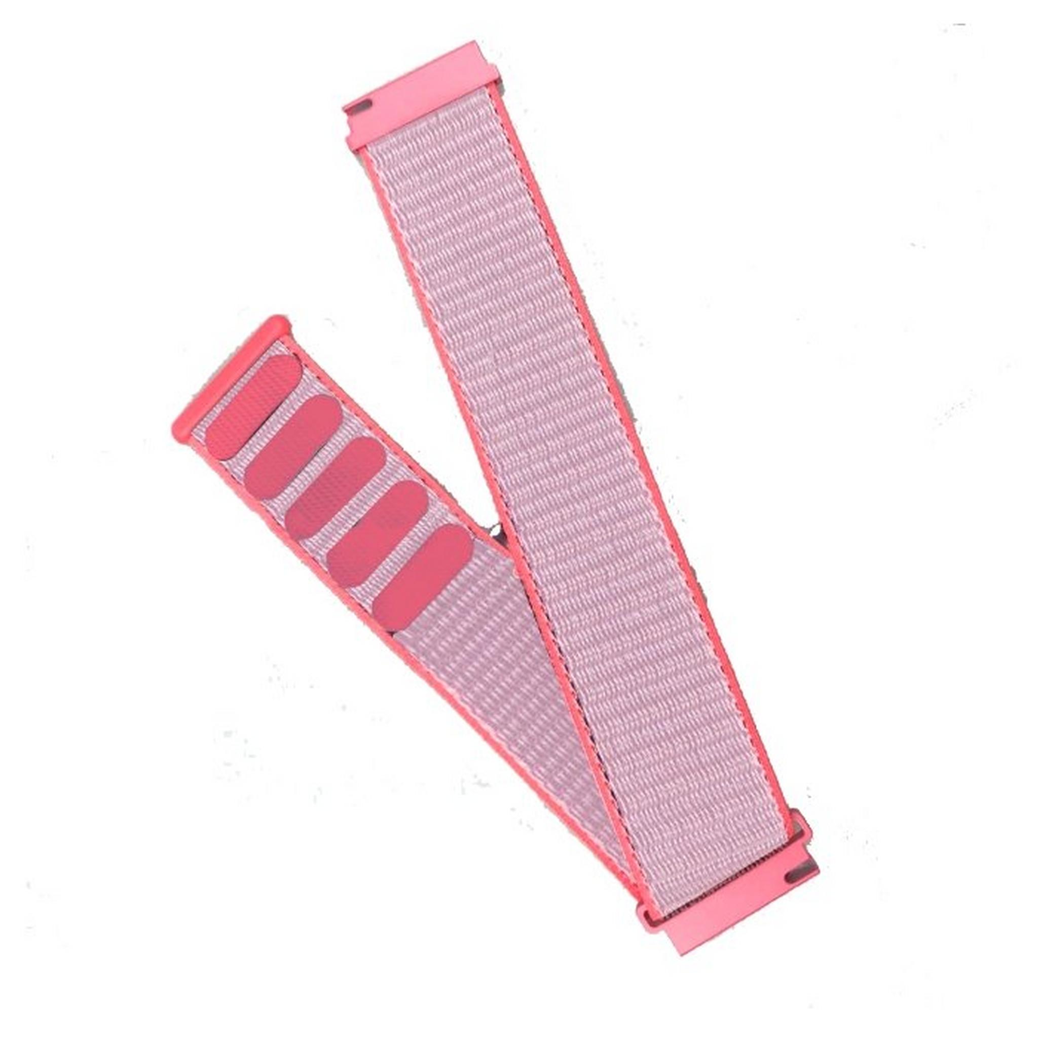 EQ 20mm Mesh Watch Band - Smokey Pink