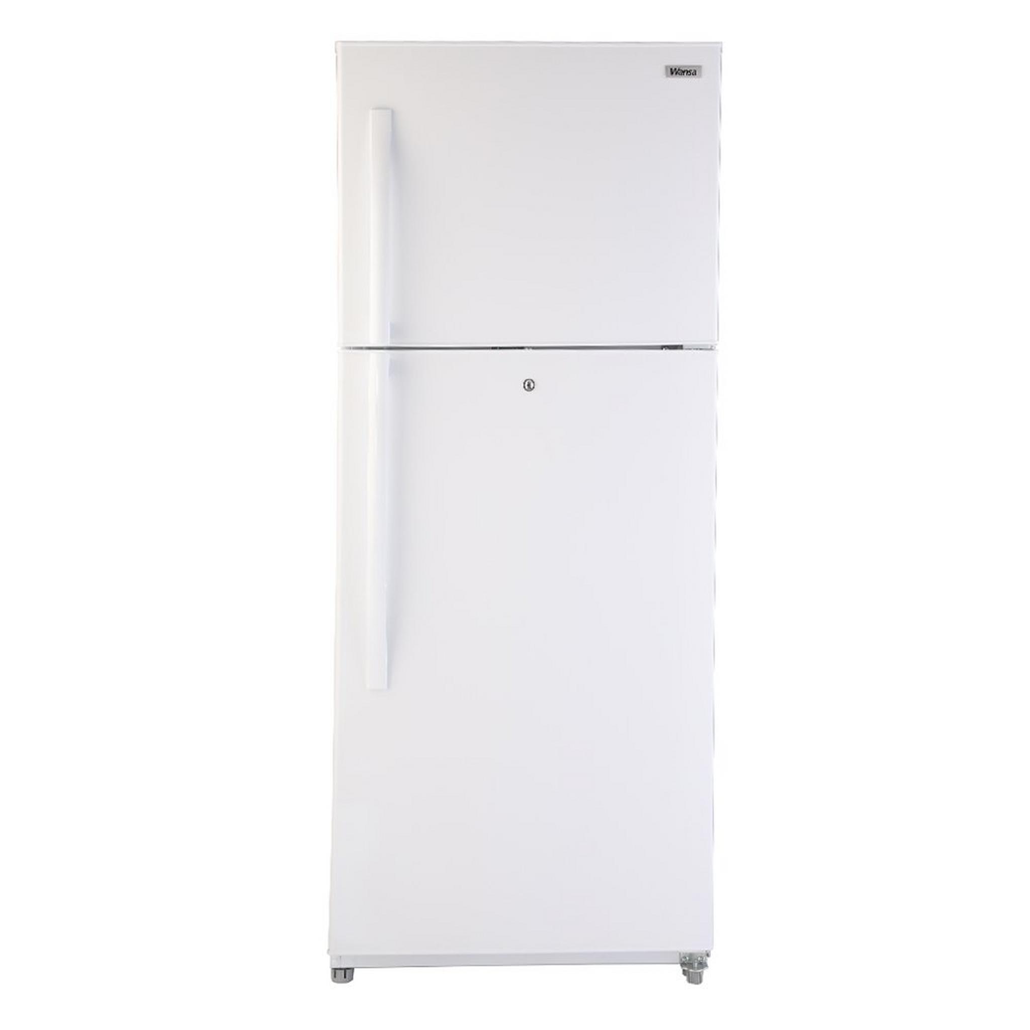 Wansa 18CFT Top Mount Refrigerator (WRTW-520-NFWTC622) - White