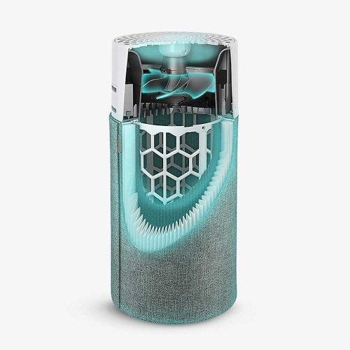 منقي الهواء 3210 مزود بفلتر جزيئات + كربون فلتر من بلو اير، 105704 - أبيض/رمادي