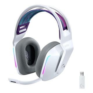 Buy Logitech g733 light speed wireless rgb gaming headset - white in Saudi Arabia