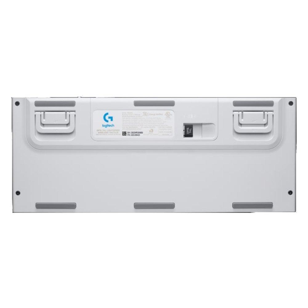 Logitech G915 TKL Tenkeyless Lightspeed Wireless Mechanical Gaming Keyboard - White