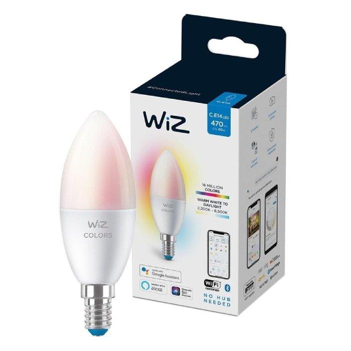 مصباح شمعة ذكي ويز اي 14 من فيليبس - ملون