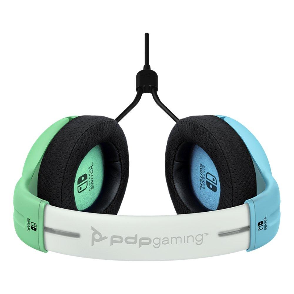 Buy Pdp lvl40 wired headset for nintendo switch - blue/green in Kuwait
