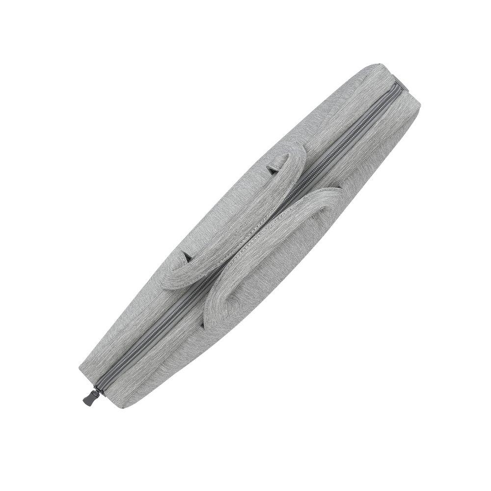 حقيبة اللابتوب بحجم 15.6 بوصة من ريفا - رمادي/أزرق داكن (7932)