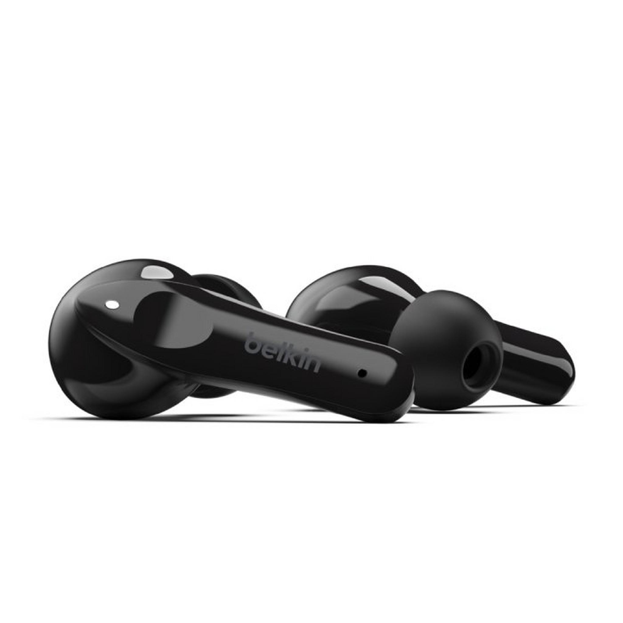 Belkin SoundForm Move Plus True Wireless Earbuds - Black