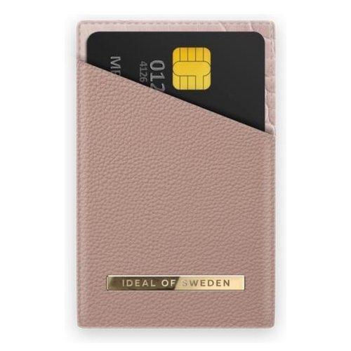 Ideal of Sweden Magnetic Card Holder - Rose Smoke Croco
